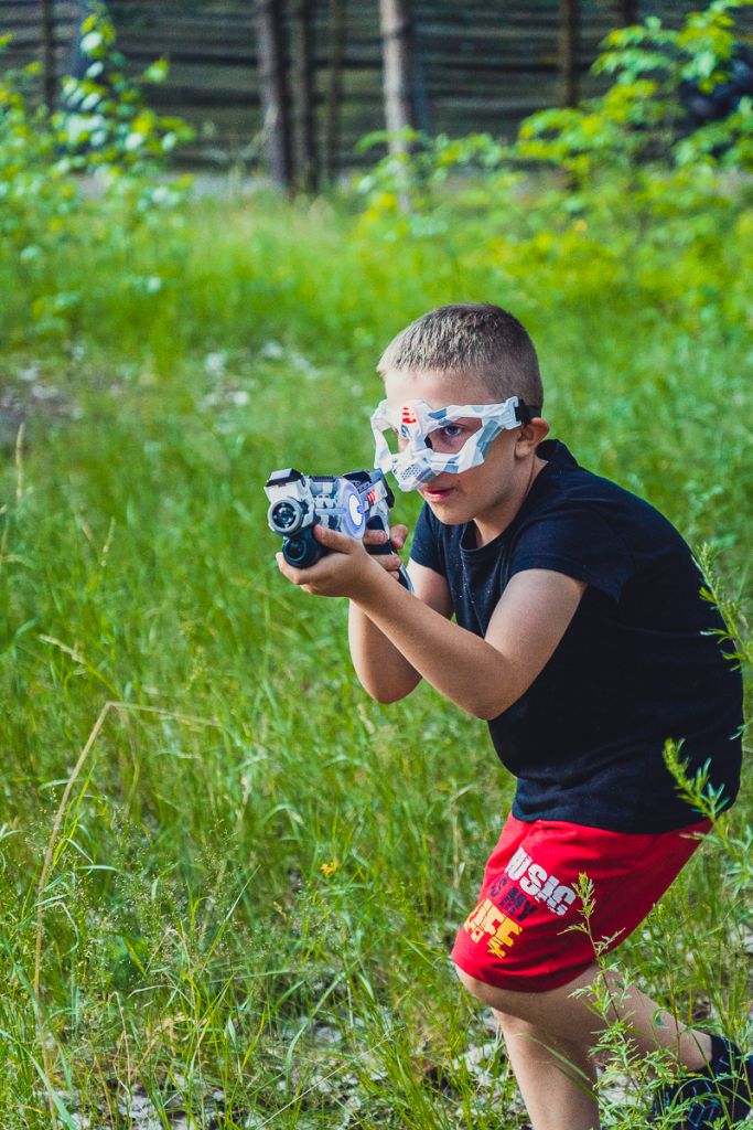 Strefa Chłopaków – z nerfami, wyrzutniami i laserowym paintballem 8-9 lat, 10-12 lat